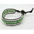 Amizade Aventurine 8MM Round Beads Wrap Pulseiras